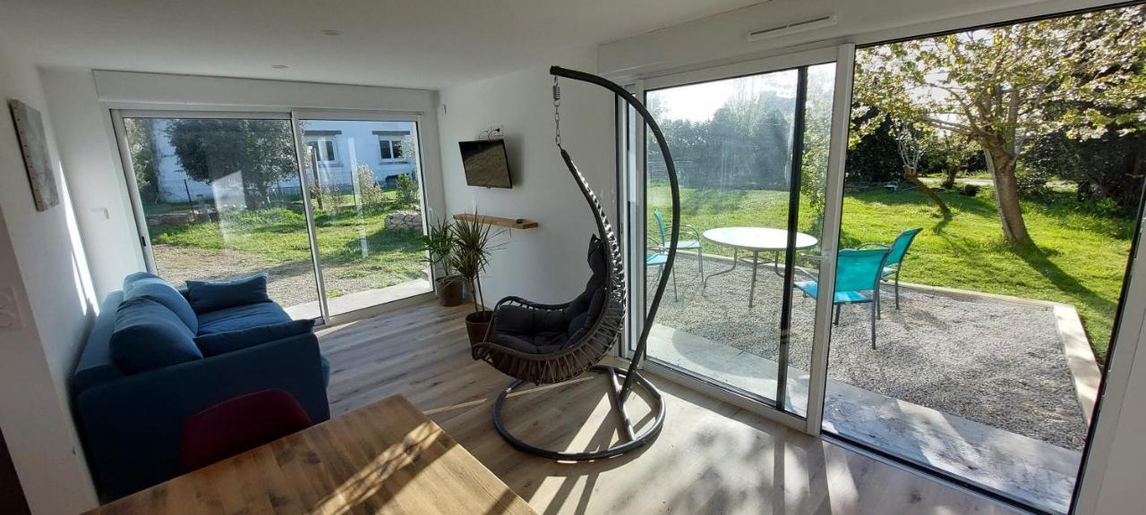 Maison De Vacances 4 Pers Avec Jardin Privatif A 1Km Plage Lines Et 300M De La Mer De Gavres - Ar Pil Jadur Plouhinec  Esterno foto
