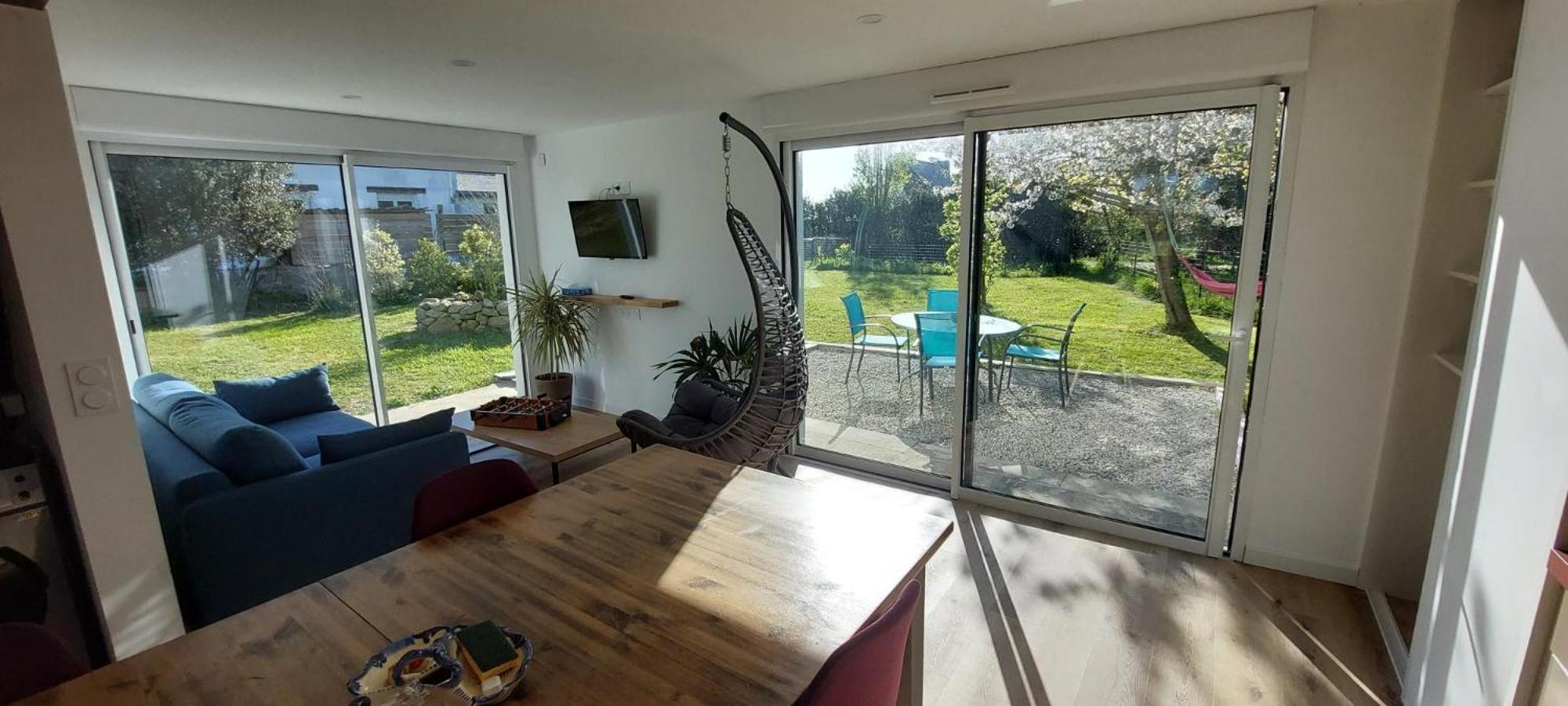 Maison De Vacances 4 Pers Avec Jardin Privatif A 1Km Plage Lines Et 300M De La Mer De Gavres - Ar Pil Jadur Plouhinec  Esterno foto