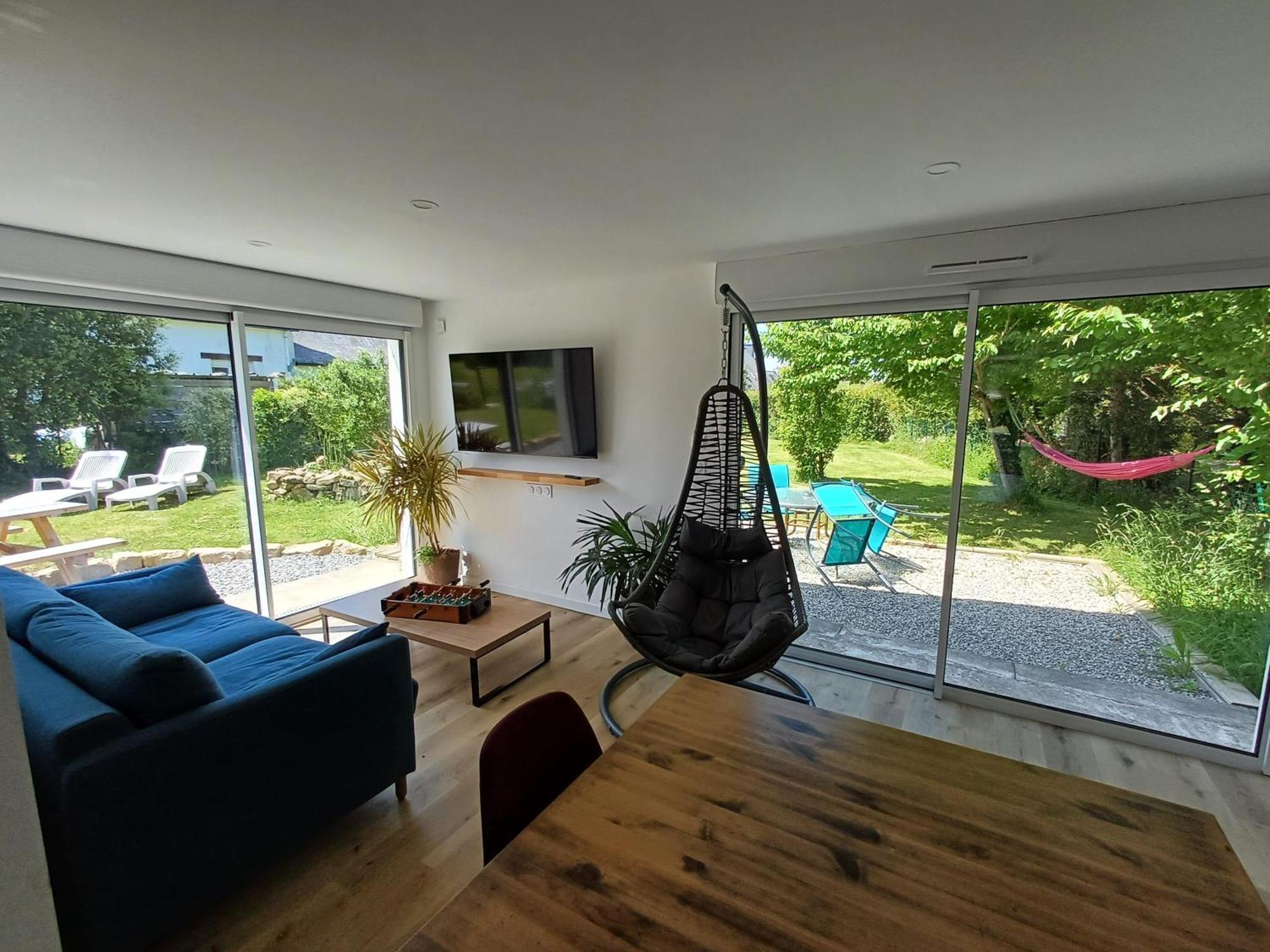 Maison De Vacances 4 Pers Avec Jardin Privatif A 1Km Plage Lines Et 300M De La Mer De Gavres - Ar Pil Jadur Plouhinec  Esterno foto